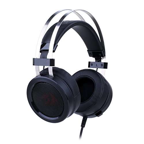 Redragon H901 Gaming Headset with Microphone for PC, PC Gaming Headphones with Mic and Built-..