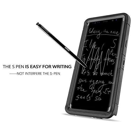 Samsung Note 9 Case, BENTOBEN Galaxy Note 9 Case Belt Clip, Heavy Duty Shockproof Kickstand Swivel