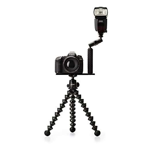 JOBY Hand Grip with UltraPlate 208 for DSLR Cameras, Mirrorless Cameras and Tripods