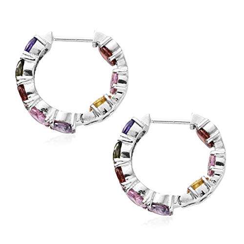 Stainless Steel Inside Out Huggie Hoop Earrings for Women and Girl
