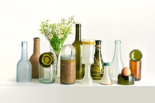 AGPtek Glass Bottle Cutter, Long Bottle Cutter DIY Cutting Machine Wine Bottles and Beer Bottles Cu