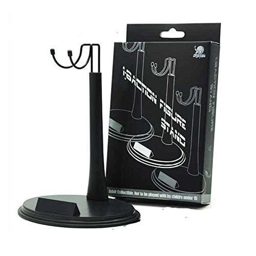 1/6 12 inches Action Figure Doll Base Display Stand U Type - Detachable, Adjustable Height, Pack of
