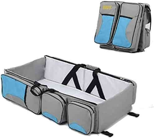 2 in 1 Travel Baby Bed and Bag - Grey (READ THE DESCRIPTION)