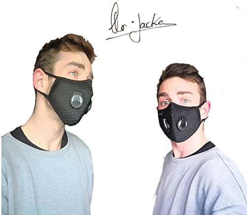 Mr.Jacks Anti Pollution Mask/Anti Haze/Dust proof/Washable & Reusable/N99/N95/Military Grade for Me