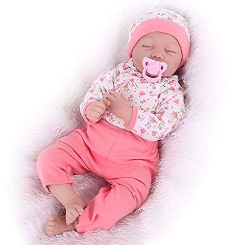CHAREX Realistic Reborn Baby Dolls Girl Sleeping : 22 Inch Lifelike Newborn Baby Dolls That Look ...