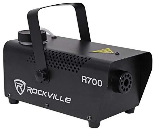 Rockville R700 Fog/Smoke Machine w/ Remote Quick Heatup, Thick Fog!