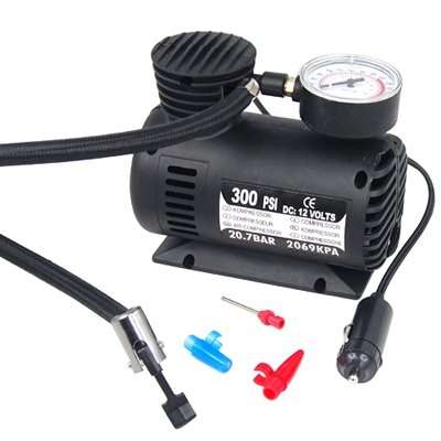 Mini DC 12V Electric Car Inflatable Pumping Air Pumps Compressor 300 PSI