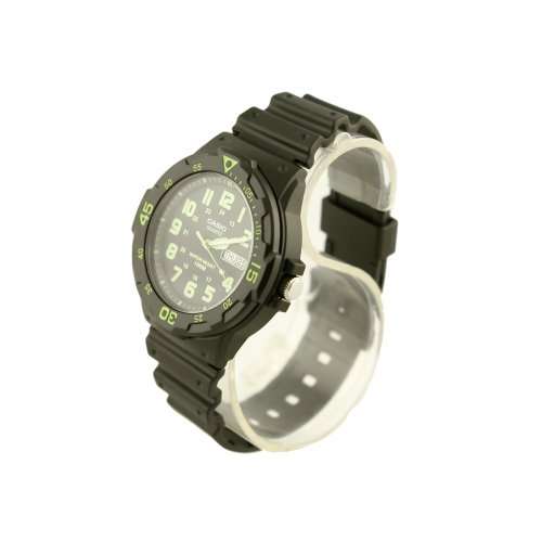 Casio Men's Marine Black Dial Black Resin