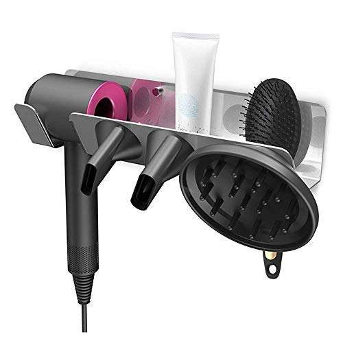 Hair Dryer Wall Mount Holder, Hair Dryer Storage Rack Hanger Holder for Dyson Supersonic Hair..