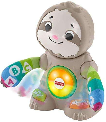Fisher Price GHR  Linkimals Smooth Moves Sloth  Baby Toy with Music   Lights  Multicolour...