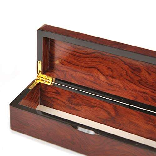 MINGXUN Double 6 Dominoes Gift Set 28 Tiles with Spinner in Wooden Box...