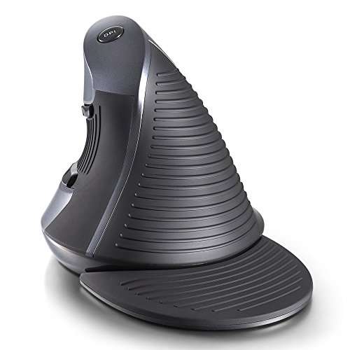 Delux Ergonomic Mouse, Wireless Vertical Mouse, 2.4G Optical Ergonomic Vertical Mouse 600/100..