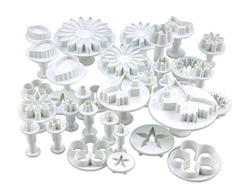 Yakamoz Cake Decration Tool Kit Fondant Cake Cookie Cutter Mold Sugarcraft Icing Decorating Flower