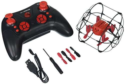 SkyDrones Quadpod 2.4 Ghz Nano Rollerball Quadcopter Drone