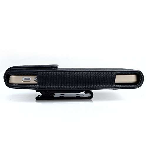 Kingsource iPhone 8 Plus Pouch Case, Vertical Swivel Belt Clip iPhone 6 Plus iPhone 7 Plus iPhone 8