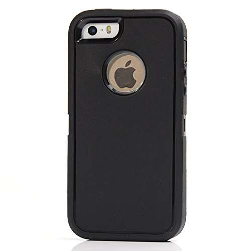 iphone SE Case,iphone 5s Case,Auker Defender 4 layer Shockproof Scratch Drop Protection Tough Rubbe