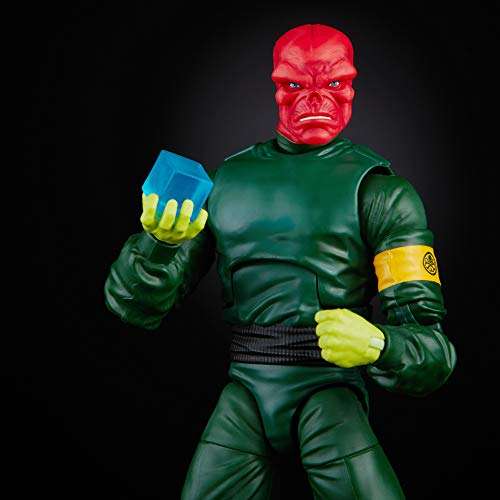 Marvel Hasbro Legends Series 6-inch Collectible Action Red Skull Figure and 7 Accessories and 1 B...