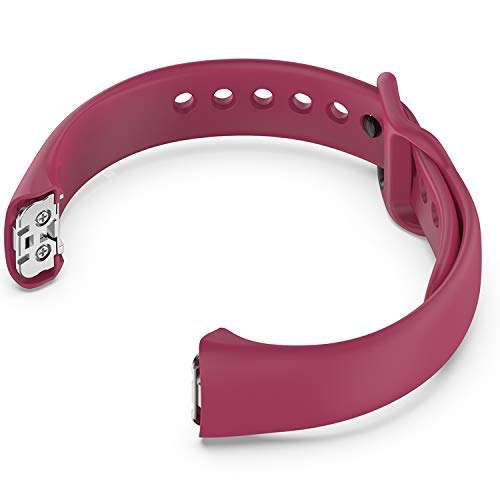 Fit for Samsung Galaxy Fit SM-R370 Bands, Adjustable Soft Silicone Replacement Watch Band Straps ...