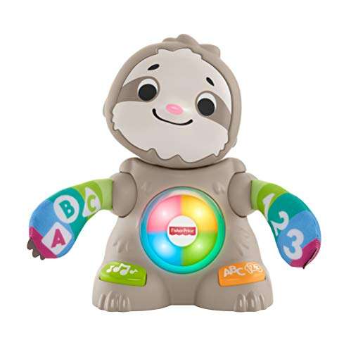 Fisher Price GHR  Linkimals Smooth Moves Sloth  Baby Toy with Music   Lights  Multicolour...