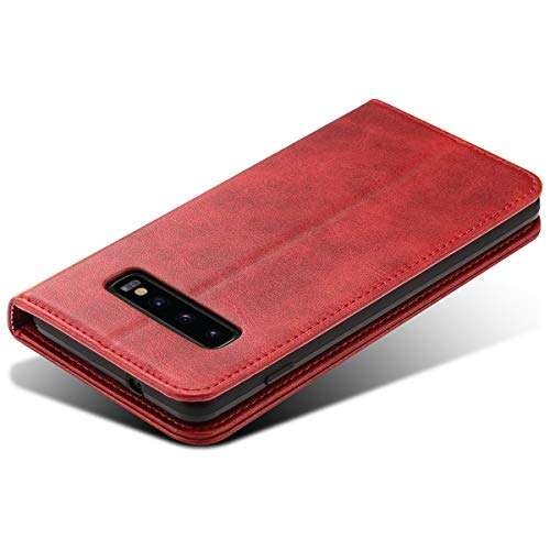 Leather Wallet Case for Samsung Galaxy S10e Potective Phone Kickstand Flip Cover with Card Ho..
