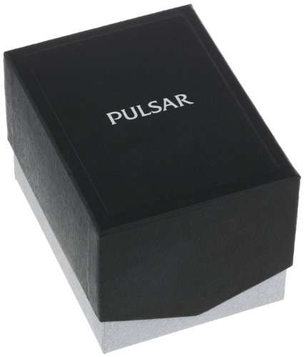 Pulsar Unisex PS9095 Analog Japanese-Quartz Silver Watch