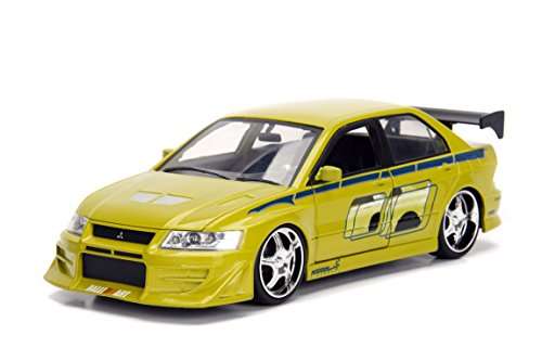Jada Toys Fast & Furious Brian's Mitsubishi Lancer Evolution VII Metals Die-Cast Collectible Toy Mo