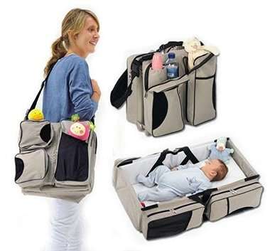 2-in-1 Baby Travel Bag