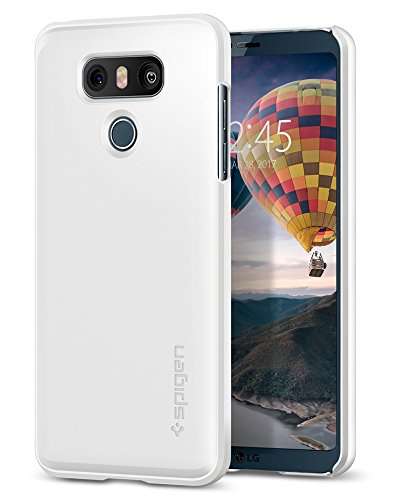 Spigen Thin Fit LG G6 Case with Premium Matte Finish Coating and QNMP Compatible for LG G6 (2017) -
