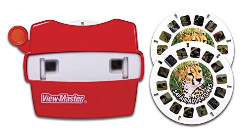 View Master Classic Viewer with 2 Reels Safari Adventure Toy Package May Vary