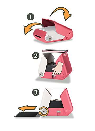 KiiPix Smartphone Picture Printer, Pink