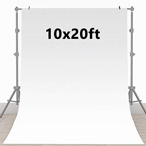 10x20ft Photography Backdrop Background Screen Photo Studio NonWoven White