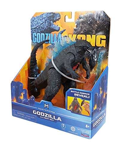 Godzilla vs. Kong 2021 Monsterverse Movie Series 6" Action Figure: Godzilla with Heat Ray...