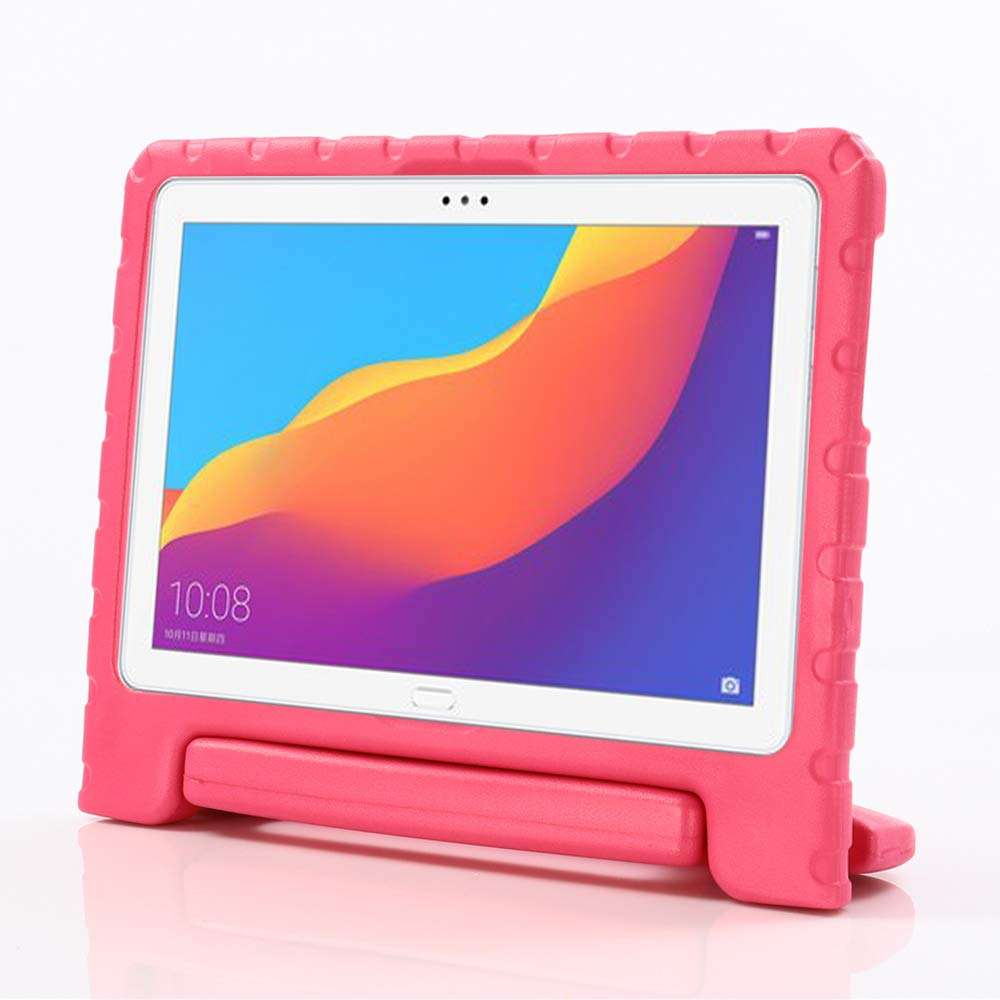Kids Case Huawei MediaPad T5 10 10.1 Shock Proof Huawei Honor Play Pad 5 EVA Case for Kids (PINK)