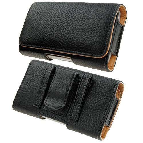 Kingsource Quliaty Leather Pouch Holster Case with Metal Belt Clip Compatible For iPhone 8 iPhone 7