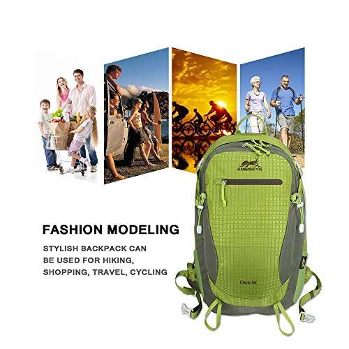 20L /30L /40L Internal Frame BackPack, AMEISEYE Waterproof Hiking Daypack, Nylon Fabric, Trekking R