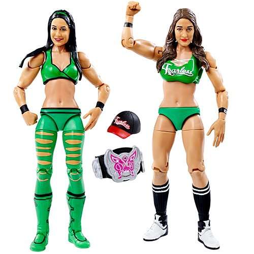 WWE Wrestling Series 38 Nikki & Brie Bella Twins 6" Action Figure 2-Pack