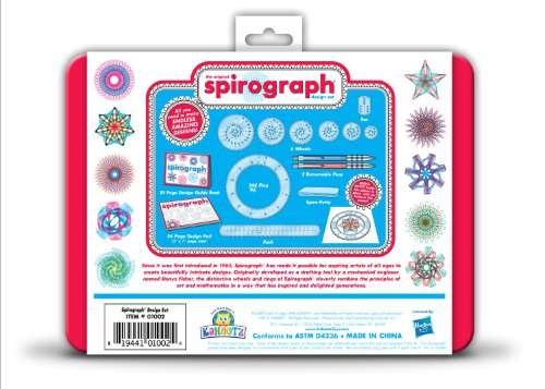 Kahootz Spirograph Design Tin Set