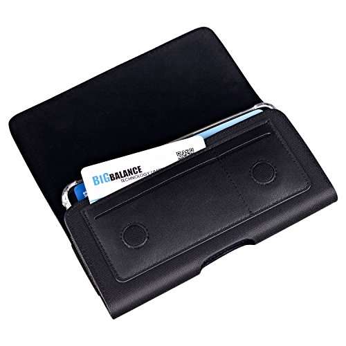 iPhone XS MAX Holster, Gcepls Nylon iPhone 8 Plus Holster Pouch Belt Clip Case and Loops Holder Cov