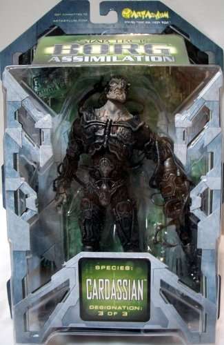 STAR TREK BORG ASSIMILATION SPECIES CARDASSIAN ACTION FIGURE