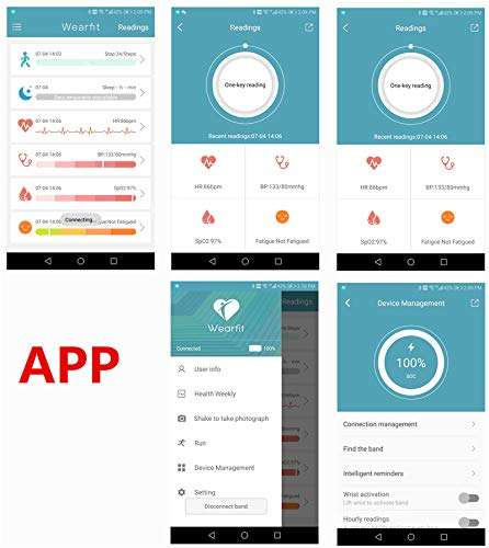 Wearfit Health Tracker Watch