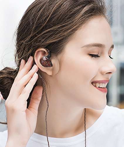 Newest KZ ES4 in Ear Monitors Armature and Dynamic Hybrid Headset Ear Earphone Earbuds HiFi B..