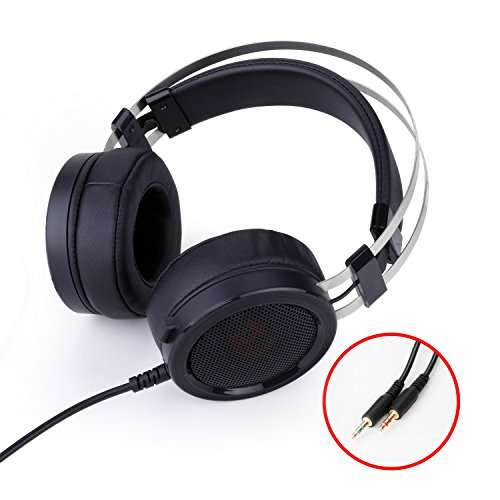 Redragon H901 Gaming Headset with Microphone for PC, PC Gaming Headphones with Mic and Built-..