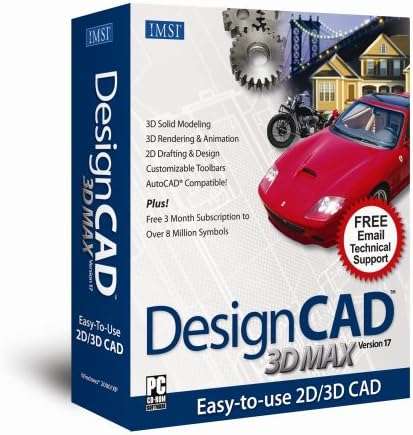 IMSI DesignCAD Ver. 17 3D MAX (PC) - Open Box