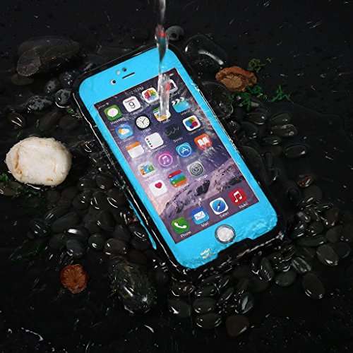 iPhone 6/6s(4.7") Waterproof Case, Tomplus ShockProof IP68 Certified With Touch ID SandProof Snow P