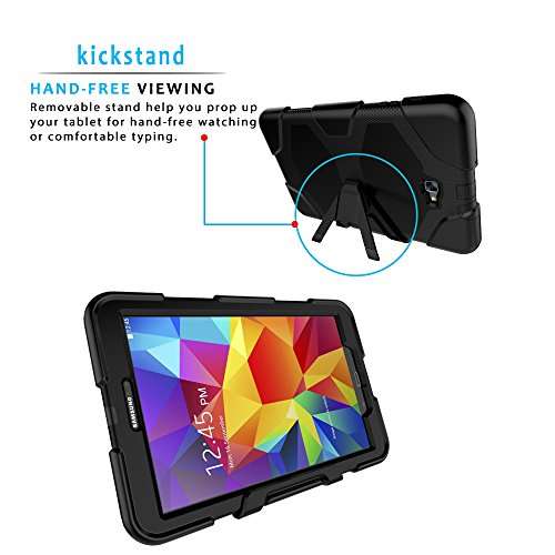 Samsung Galaxy Tab S3 9.7 Case(SM-T820),Slim Heavy Duty Shockproof Rugged Case High Impact Resistan