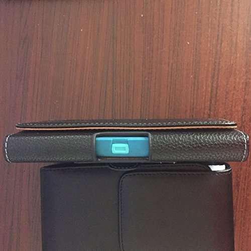 Kingsource Quliaty Leather Pouch Holster Case with Metal Belt Clip Compatible For iPhone 8 iPhone 7