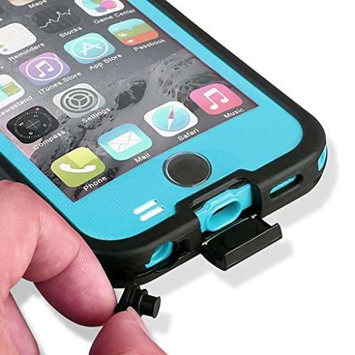 iPhone 6/6s(4.7") Waterproof Case, Tomplus ShockProof IP68 Certified With Touch ID SandProof Snow P