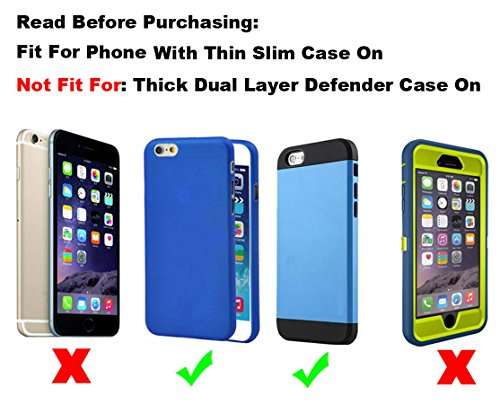 Fit for iPhone 8 Holster iPhone 7 Holster iPhone 6S 6 Belt Holster Case Pouch 4.7 inch Premium Genu