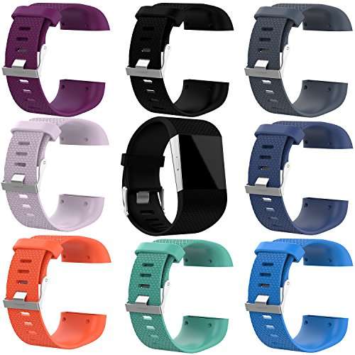 Awinner Bands for Fitbit Surge,Silicone Replacement Band for Fitbit Surge Wireless Activity Wristba