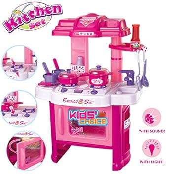 Big Kitchen Cook Set For Kids Pretend Play Toy